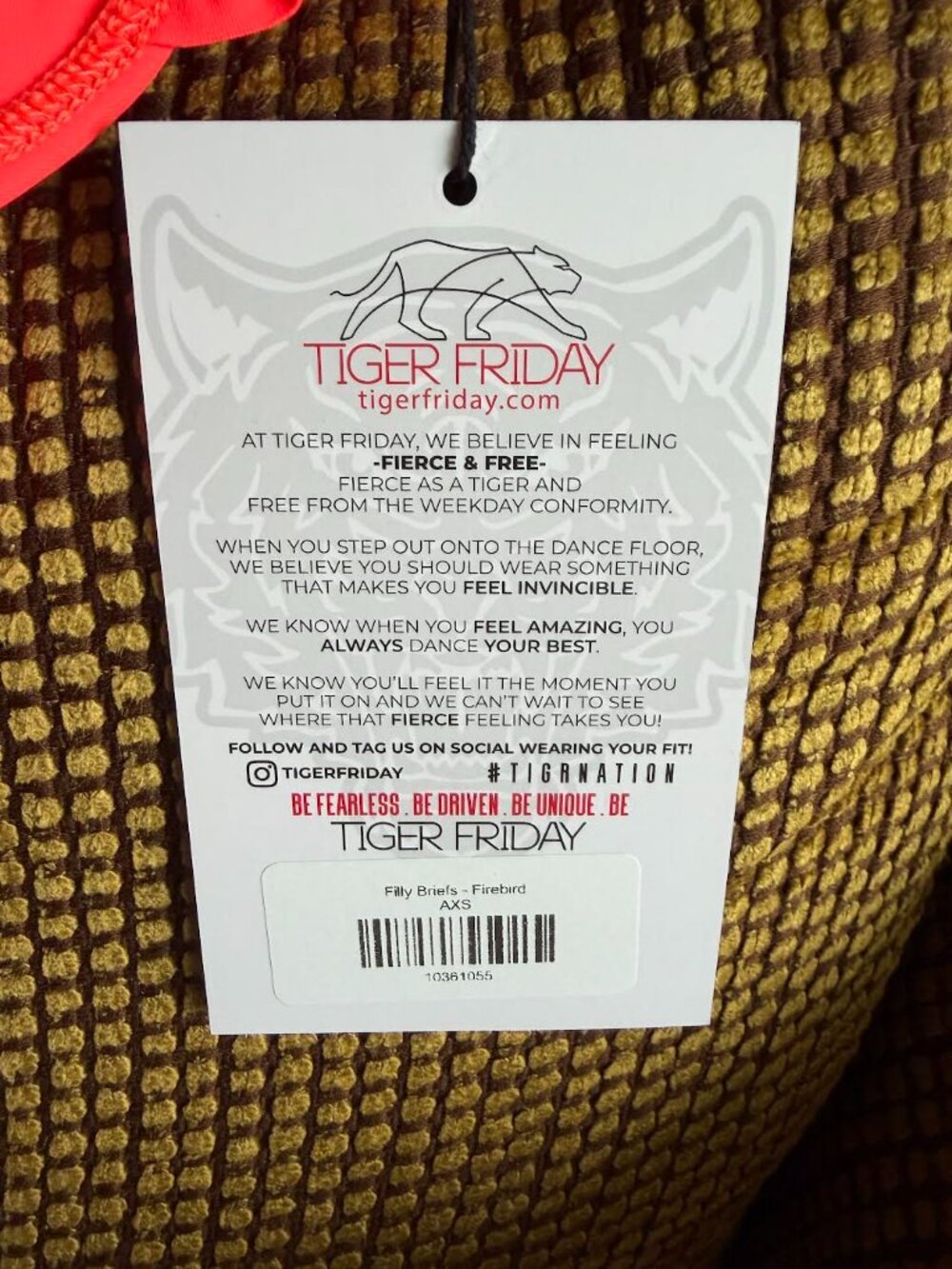 Tiger Friday AXS Brand New with tags - Picture 3 of 4
